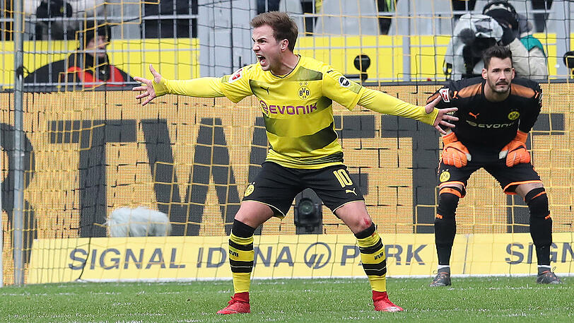 WM-Held Mario Götze kam 2013 von Borussia Dortmund zum FC Bayern und kehrte 2016 zum BVB zurück.
