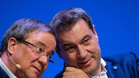 Armin Laschet und Markus Söder wollen die Frage nach der Kanzlerkandidatur der Union klären.