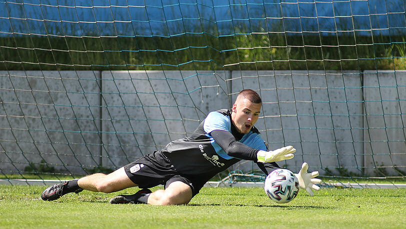 Ersatztorhüter des TSV 1860: Tom Kretzschmar.