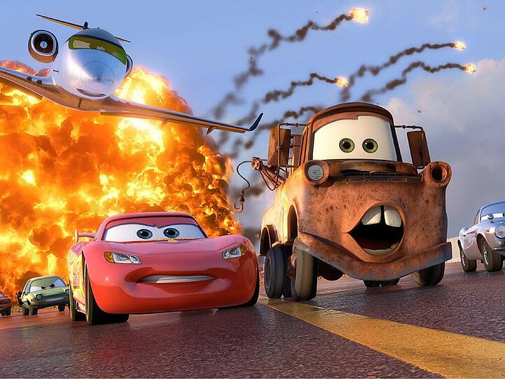Sorgen für mächtig Spaß am Ostersonntag: Die Autos aus "Cars 2"
