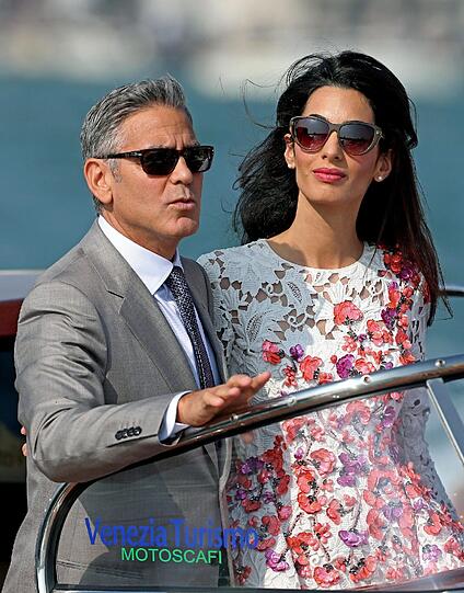 George und Amal Clooney