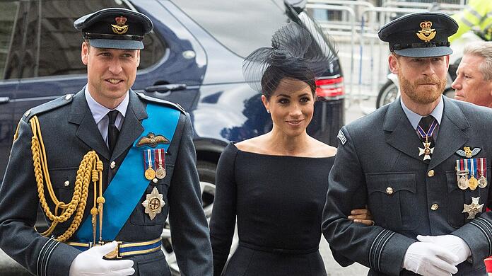 Das Verhältnis zwischen Prinz William und seinem Bruder Harry sowie Schwägerin Meghan ist weiterhin distanziert.