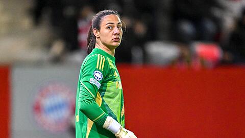 Erlebte einen emotionalen Abend beim Comeback: Bayern-Torhüter Maria-Luisa Grohs.