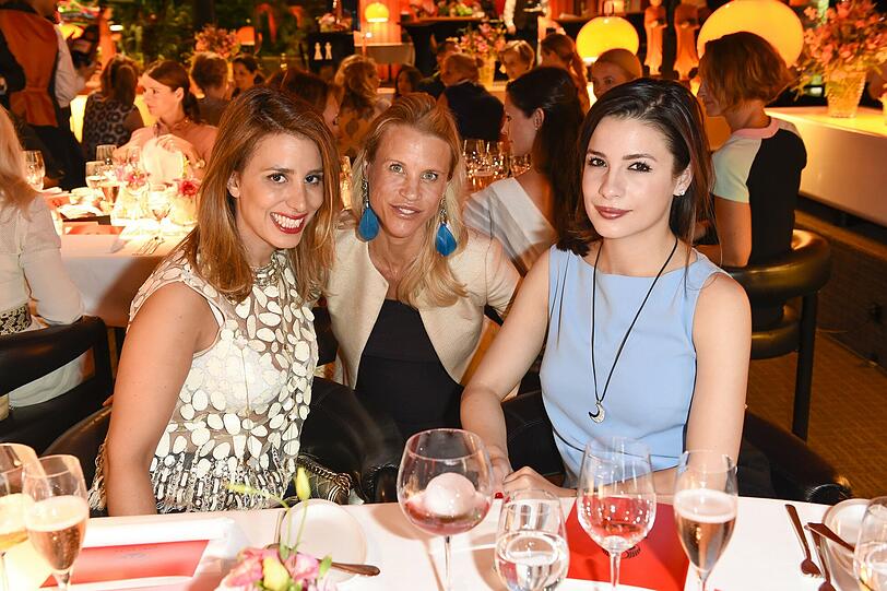 Mahkameh Herdieckerhoff, Florentine Rosemeyer, Melissa Gräfin von Faber-Castell