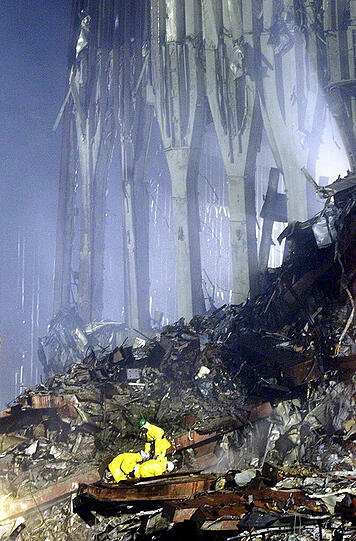 Impressionen vom 11. September 2001.