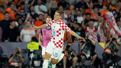 Mario Pasalic traf in der zweiten Halbzeit zum 1:2 für Kroatien und drehte die Partie.