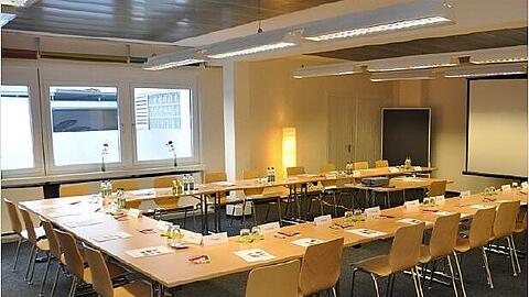 Ein Seminarraum im "Mein Arbeits(t)raum".