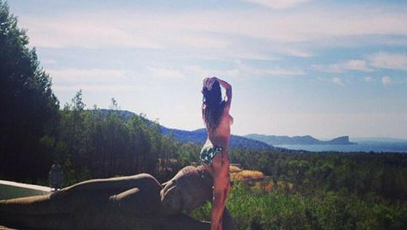 Kaum zu glauben, aber dieses Foto von Lilly Becker war scheinbar zu heiß für Instagram
