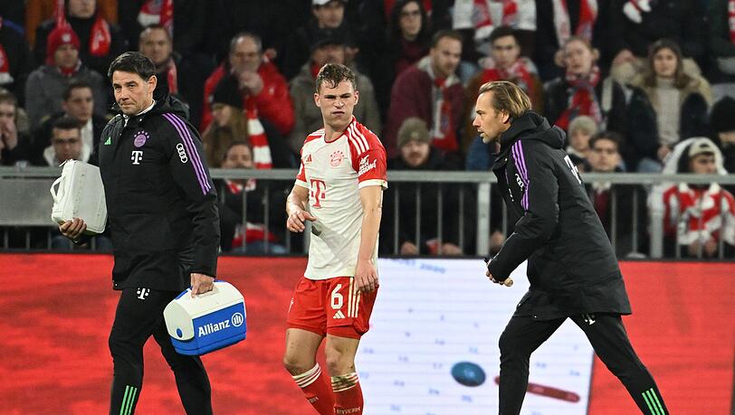 Wegen einer Schulterblessur fällt Joshua Kimmich vorerst aus.