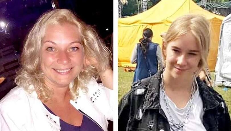 Vermisst: Maria G. (41) und Tochter Tatiana (16). Vermisst: Maria G. (41) und Tochter Tatiana (16).