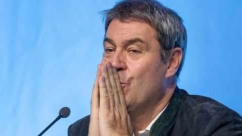 Beginnt auch sein Stern zu sinken? CSU-Chef Markus Söder.
