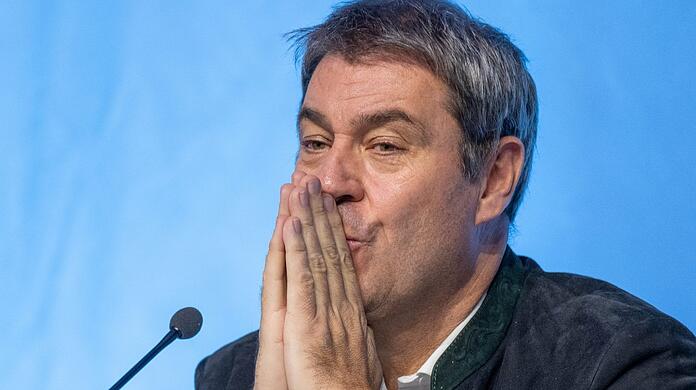 Beginnt auch sein Stern zu sinken? CSU-Chef Markus Söder.