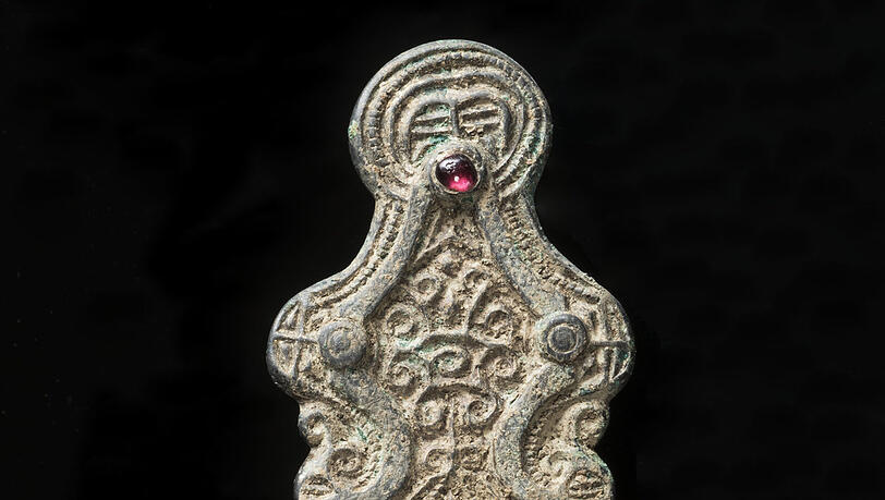 Die skandinavische Fibel (600). Die skandinavische Fibel (600).