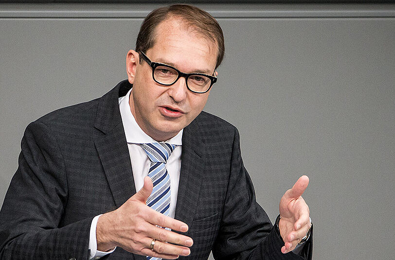 Alexander Dobrindt war am Dienstag zu Beratungen zu Gast im bayerischen Kabinett.