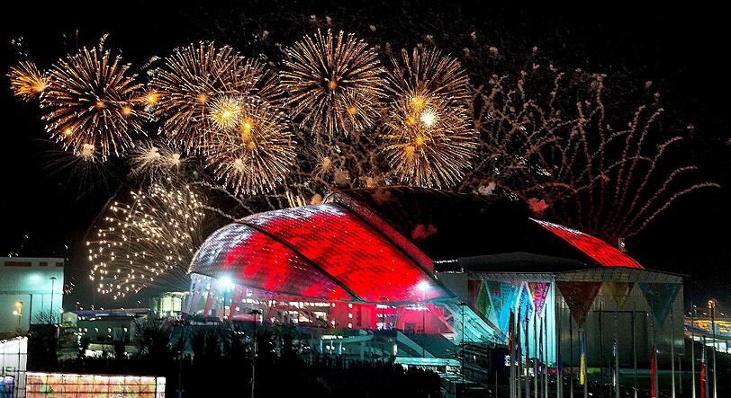 Die Olympischen Spiele von Sotschi - sehen Sie hier die Bilder der Eröffnungsfeier!