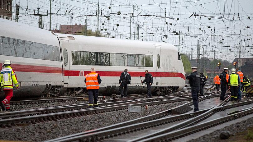 Am Hauptbahnhof in Dortmund ist um kurz vor 19 Uhr der ICE nach Berlin entgleist.