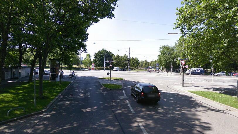 An der Schwere-Reiter-Straße ist der Radl-Unfall passiert.