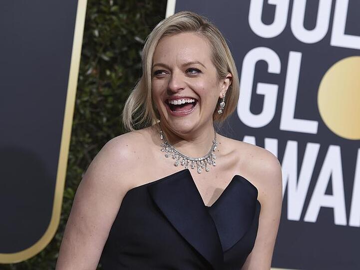 Elisabeth Moss bei den 76. Golden Globe Awards in Beverly Hills.
