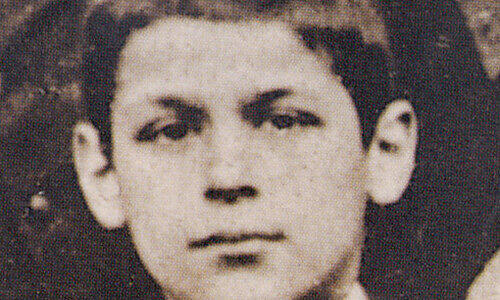 Arrest  &bdquo;wegen Unfugs und Unruhe  vor dem Unterricht&ldquo;:  Gustav Schickedanz als Schüler.