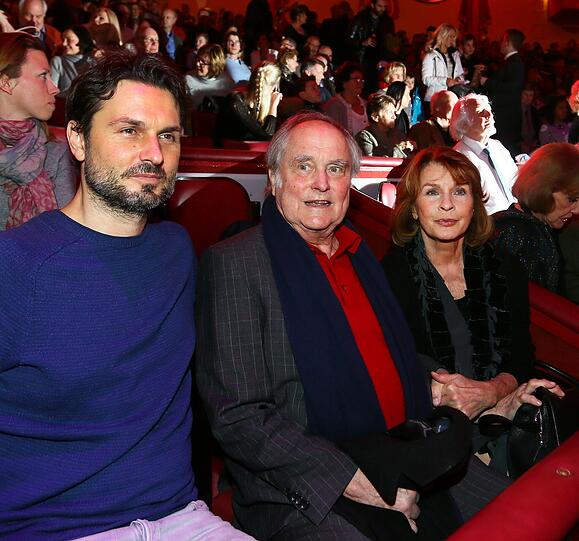 Senta Berger mit Ehemann Michael Verhoeven und Sohn Simon