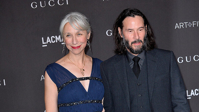 Keanu Reeves und Alexandra Grant im November bei der "LACMA 2019 Art+Film"-Gala in Los Angeles