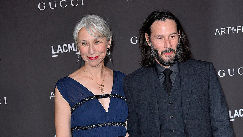 Keanu Reeves und Alexandra Grant im November bei der "LACMA 2019 Art+Film"-Gala in Los Angeles Keanu Reeves und Alexandra Grant im November bei der "LACMA 2019 Art+Film"-Gala in Los Angeles