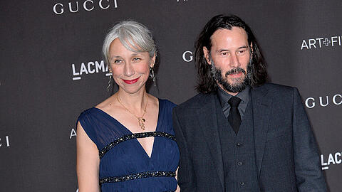 Keanu Reeves und Alexandra Grant im November bei der "LACMA 2019 Art+Film"-Gala in Los Angeles