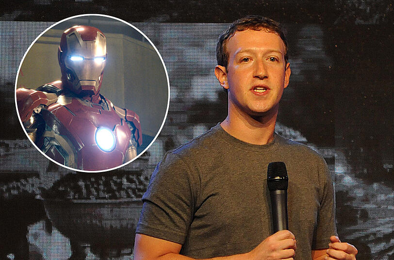 Mark Zuckerberg möchte bis zum Ende des Jahres einen digitalen Assistenten entwickeln. Er denkt dabei an etwas ähnliches wie der Computer Jarvis von "Iron Man" Tony Stark, der in den Filmen immer zu Diensten war.