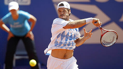 Tommy Haas glänzte auch gegen Marcos Baghdatis. Tommy Haas glänzte auch gegen Marcos Baghdatis.