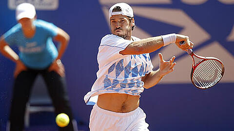 Tommy Haas glänzte auch gegen Marcos Baghdatis.