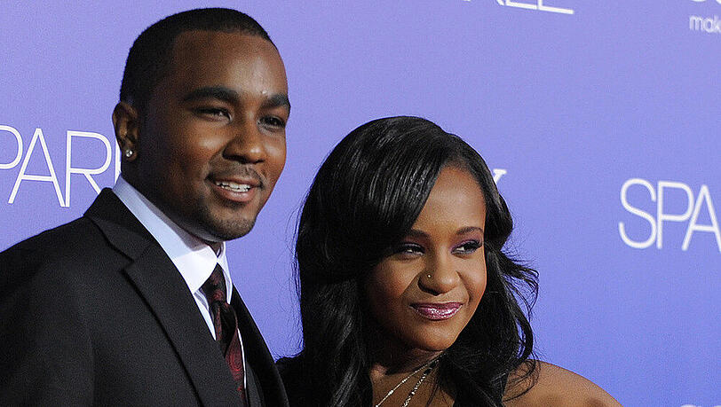 Bessere Zeiten? Nick Gordon und Bobbi Kristina Brown im August 2012 Bessere Zeiten? Nick Gordon und Bobbi Kristina Brown im August 2012