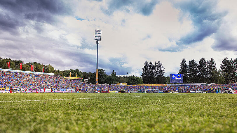 Das Stadion am Böllenfalltor.
