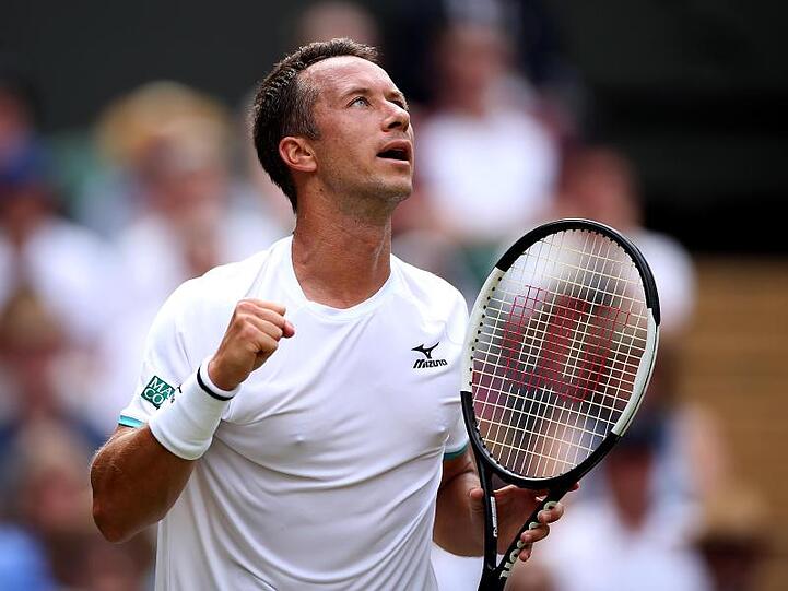 War gegen Novak Djokovic chancenlos: Philipp Kohlschreiber.
