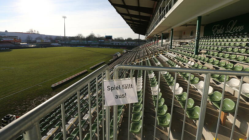 Das Stadion an der Lohmühle verfügt über keine Rasenheizung. Jetzt wurde das Spiel gegen die Löwen abgesagt.