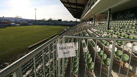 Das Stadion an der Lohmühle verfügt über keine Rasenheizung. Jetzt wurde das Spiel gegen die Löwen abgesagt.