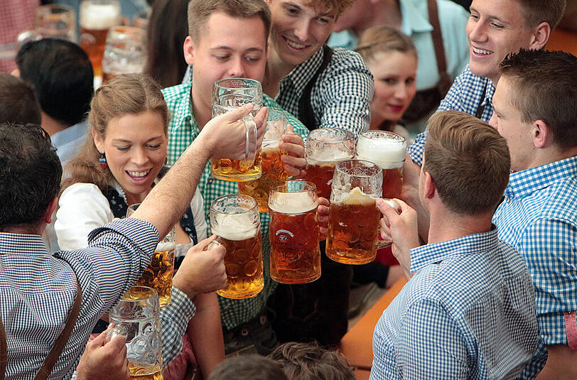 Ein Prosit der Wiesn-Gemütlichkeit.