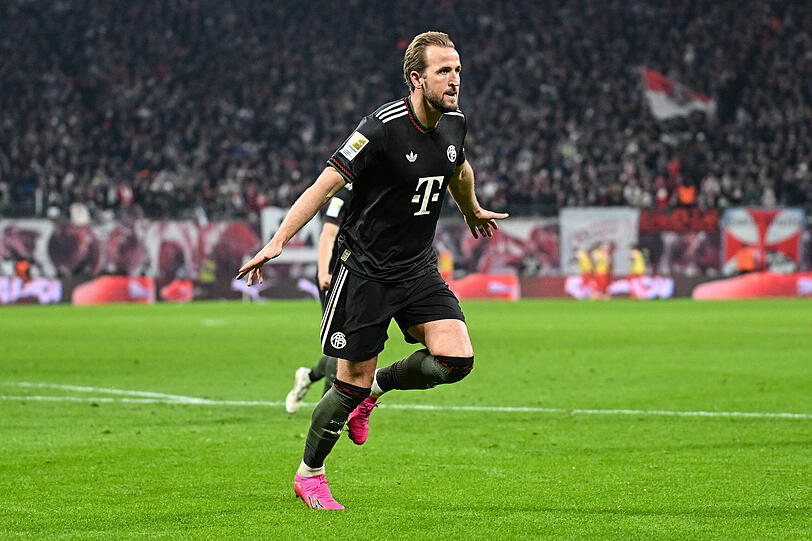 Torsch&uuml;tze beim 5:1 in Leipzig: Kane.