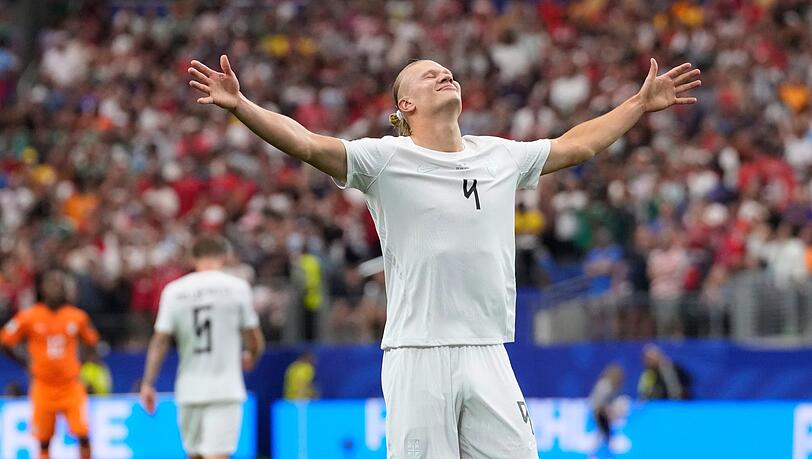 Siegtorsch&uuml;tze f&uuml;r Norwegen: St&uuml;rmerstar Erling Haaland.