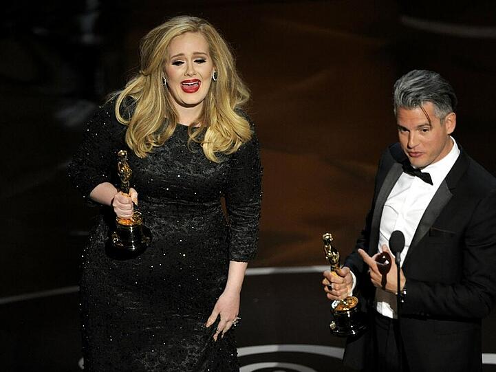 Einen Oscar erhielt Adele für den Song "Skyfall"
