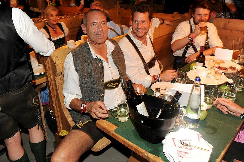 David Heinze mit seinem Bruder Thomas Heinze