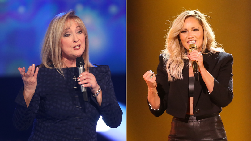 Könnten fast Mutter und Tochter sein: Links Veronika Fischer, rechts Helene Fischer.