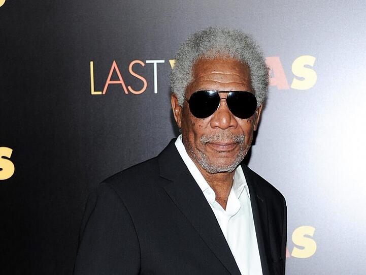 Auch im hohen Alter noch ein cooler Typ: Morgan Freeman