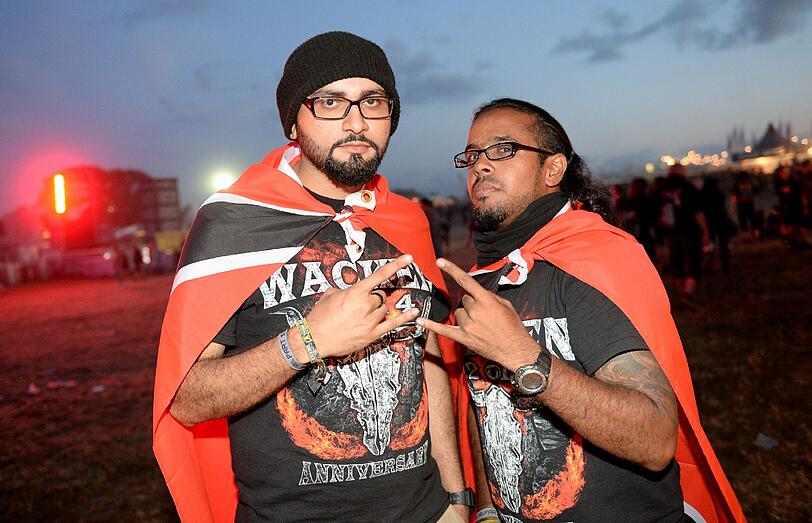 Weitere Wacken-Impressionen vom Donnerstag.
