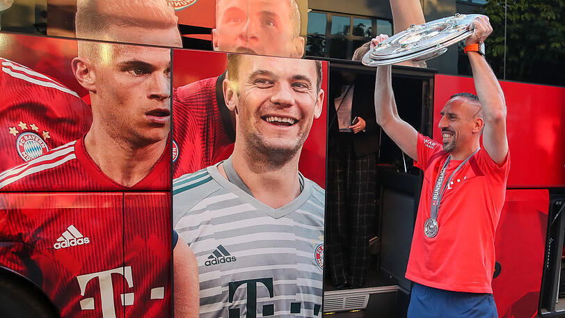 Verließ als erster Spieler den Mannschaftsbus: Franck Ribéry.