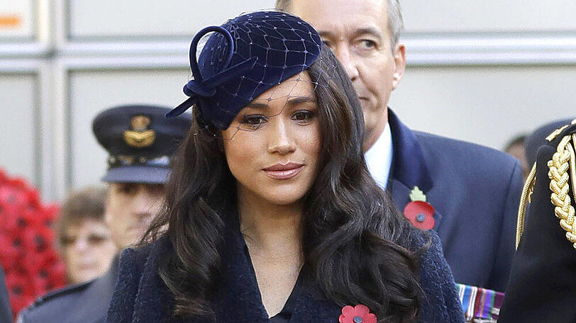 Meghan ist derzeit mit Sohn Archie in Kanada.