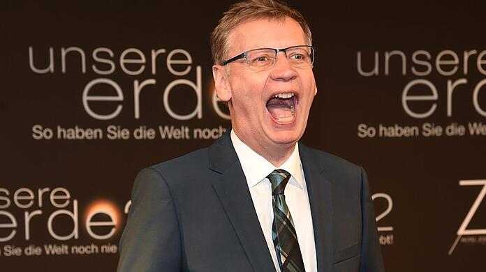 Günther Jauch 2018 bei der Premiere des Films "Unsere Erde 2".