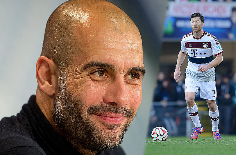 Pep Guardiola setzt gegen Braunschweig wieder auf Xabi Alonso.