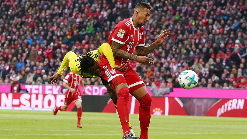 Jérôme Boateng: Note 3 - Hatte Batshuayi gemeinsam mit Hummels gut im Griff. Nicht ganz so auffällig im Offensivspiel wie sein Nebenmann.