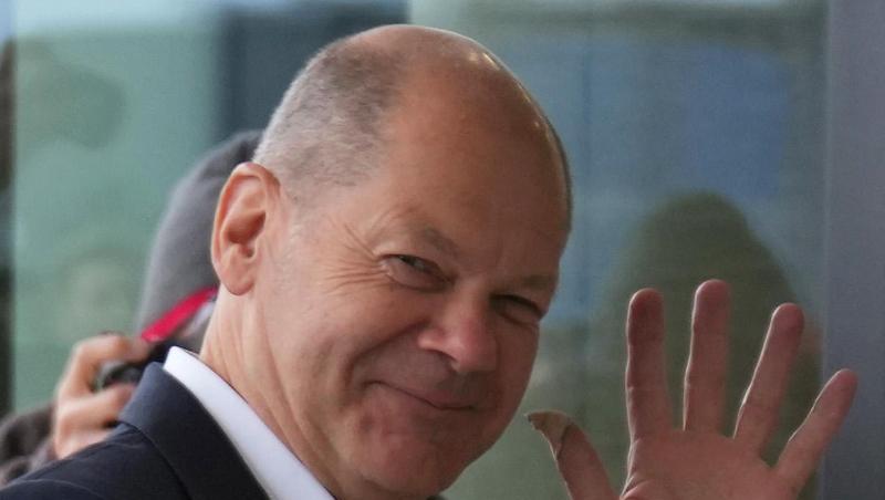 "Da ist ein Aufbruch, die treffen die richtigen Entscheidungen für unsere Zukunft": Olaf Scholz. "Da ist ein Aufbruch, die treffen die richtigen Entscheidungen für unsere Zukunft": Olaf Scholz.