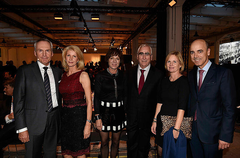 Dr. Friedrich Eichiner und Frau Silvia, Theodor "Theo" Waigel  und Frau Irene Epple- Waigel, Nicolas Peter und Frau Nina